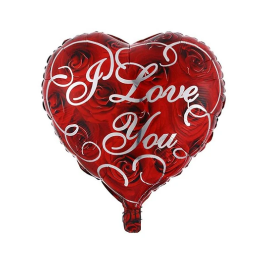 I Love you - Red Heart Balloon - VD