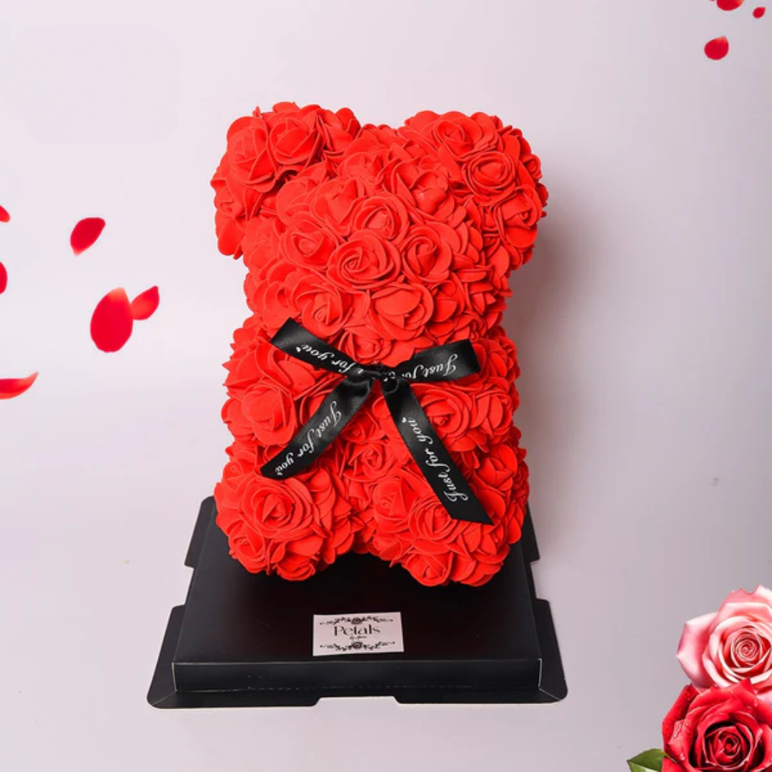 Petal Pal - Wax Flowers Teddy