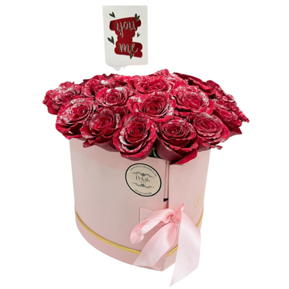 Forever Yours: Roses and Chocolates Box