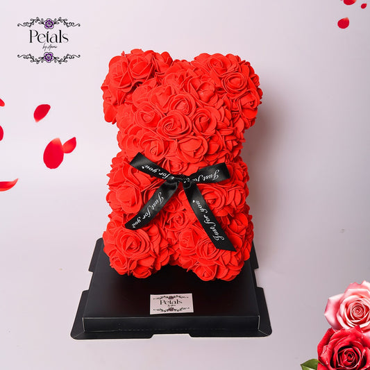 Petal Pal - Wax Flowers Teddy