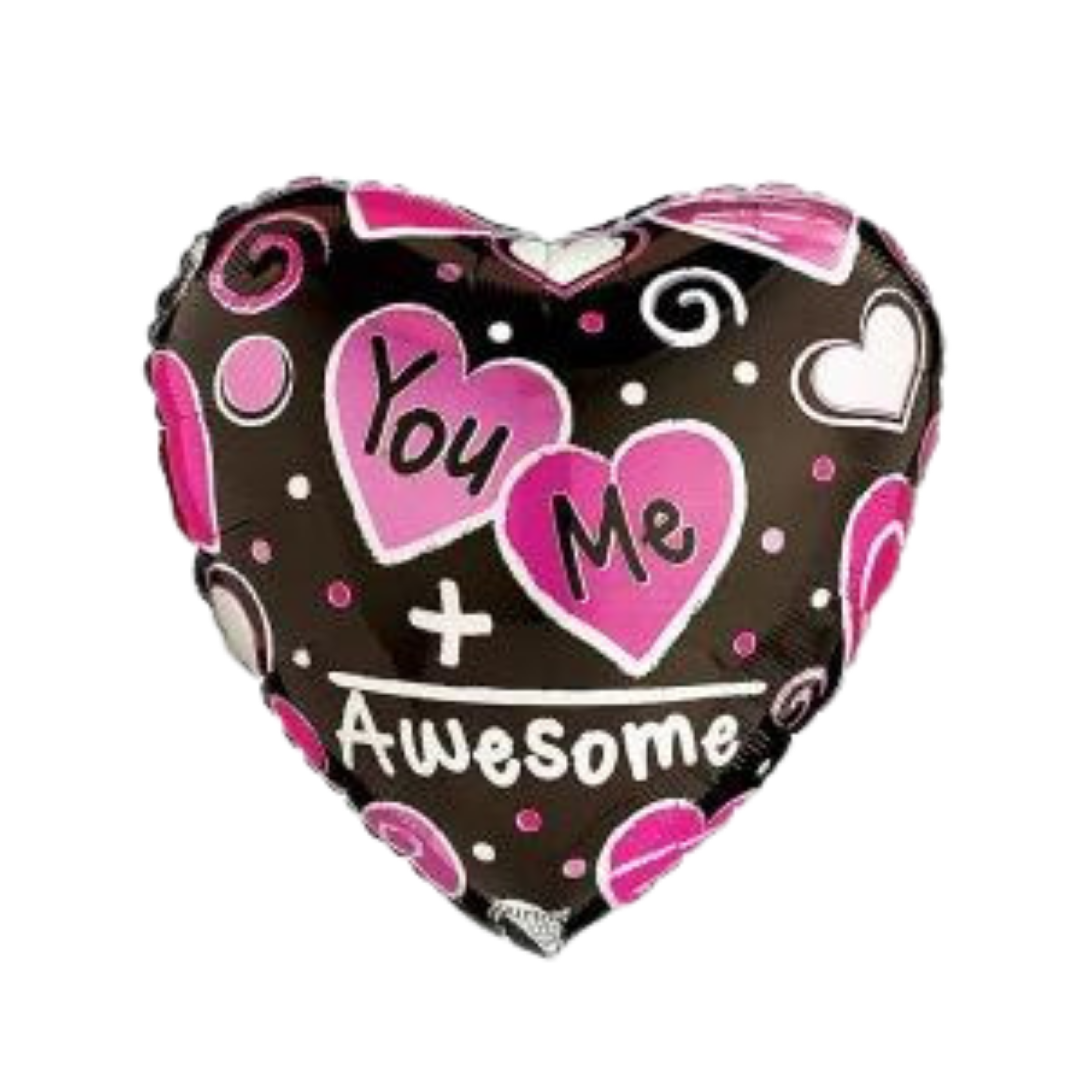 You & Me Heart Shape Balloon - VD